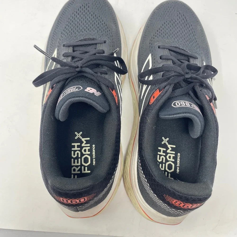 New Balance Fresh Foam X 860v14 Black Phantom Running Shoes W860N14 Women 9.5 2E